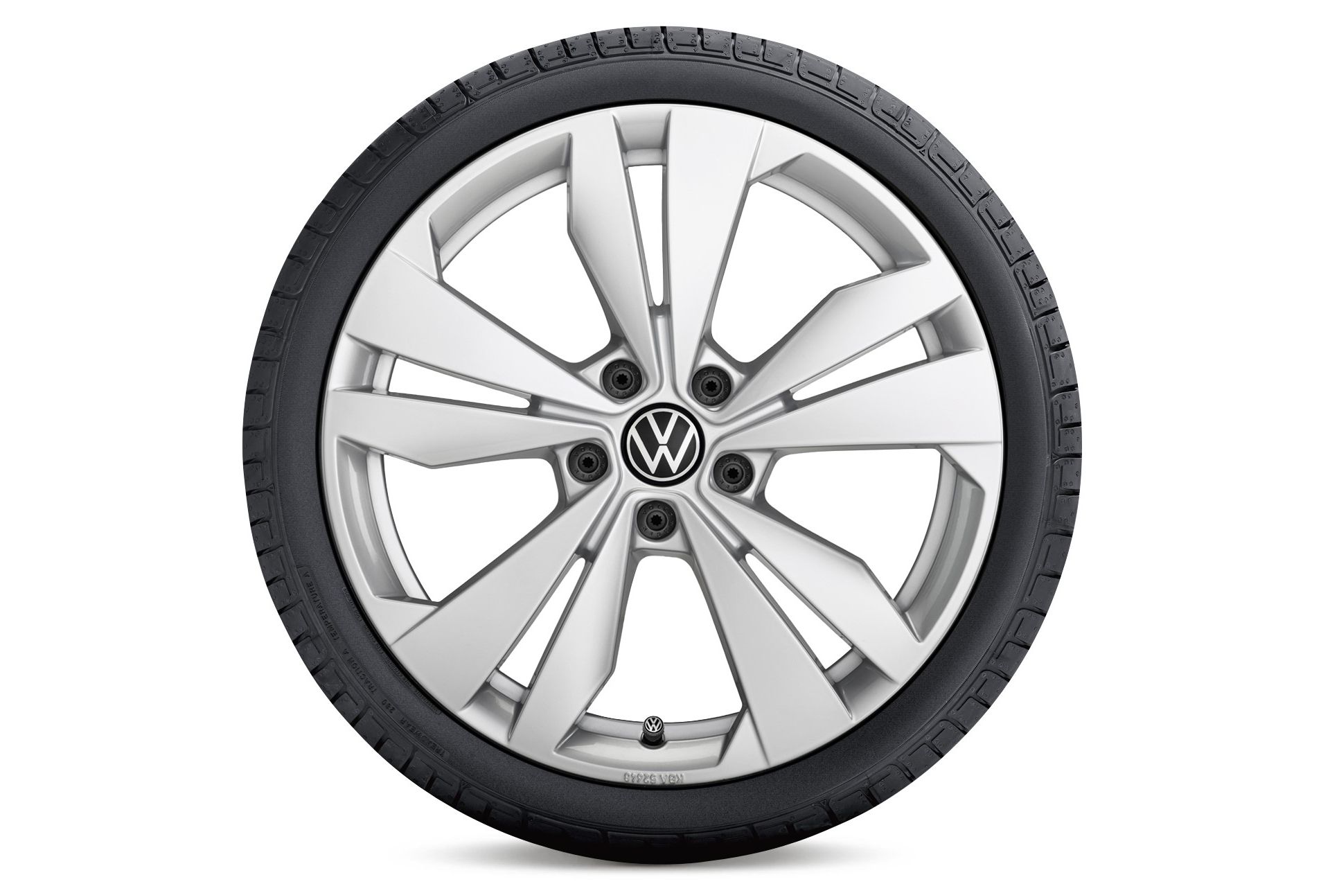 VW Volkswagen Winterkomplettrad Loen silber