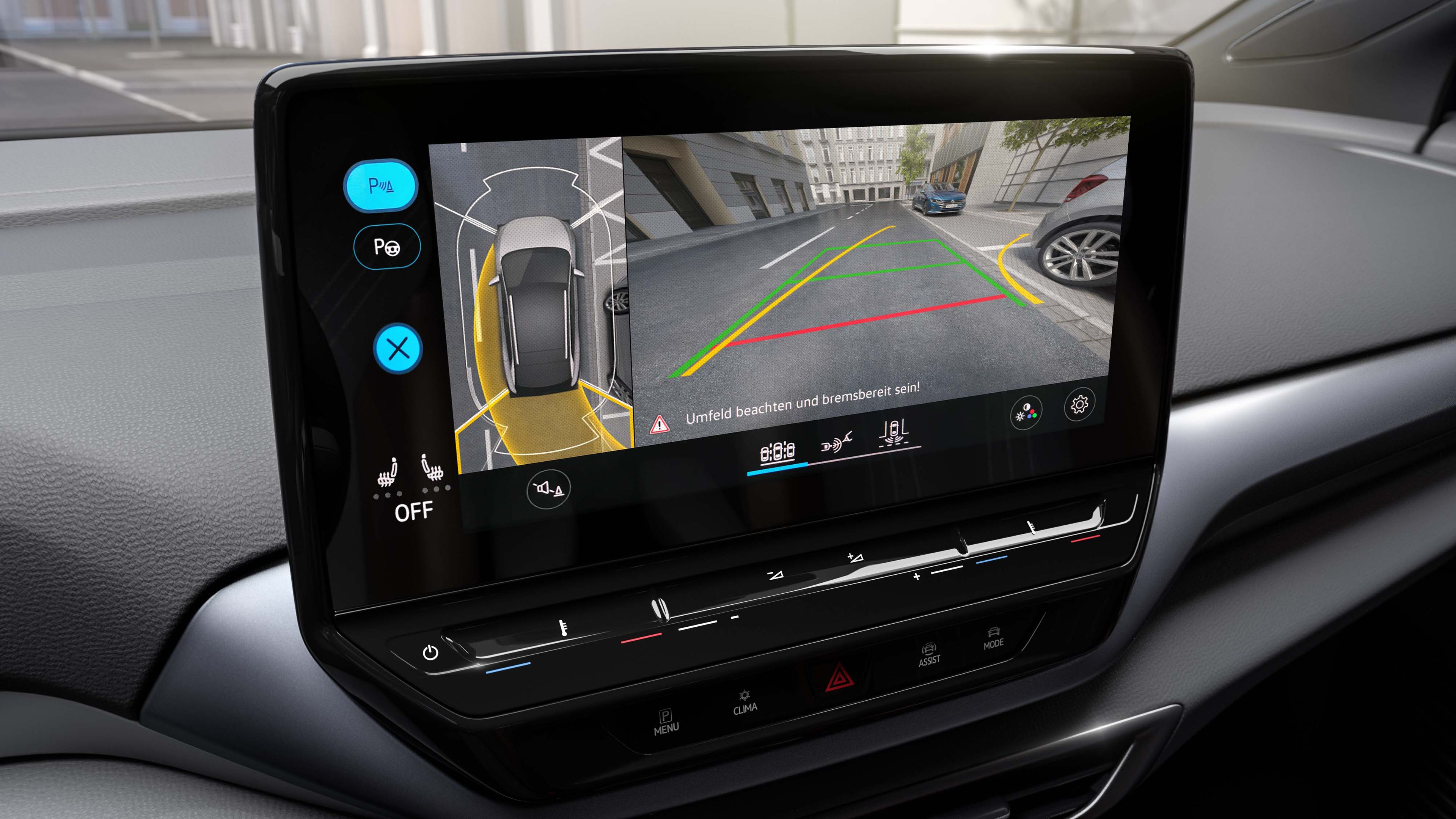 Ansicht des AR-Head-up-Display im neuen VW ID.3